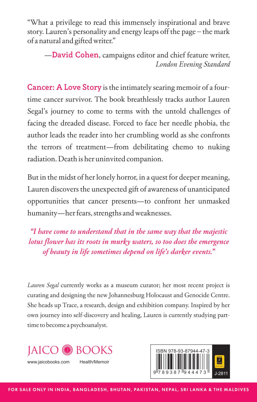 Cancer: A love story