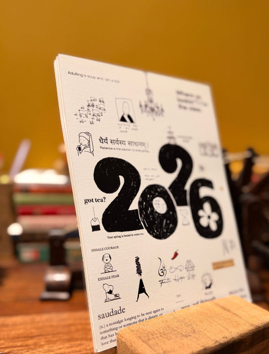 Desk Calendar 2026