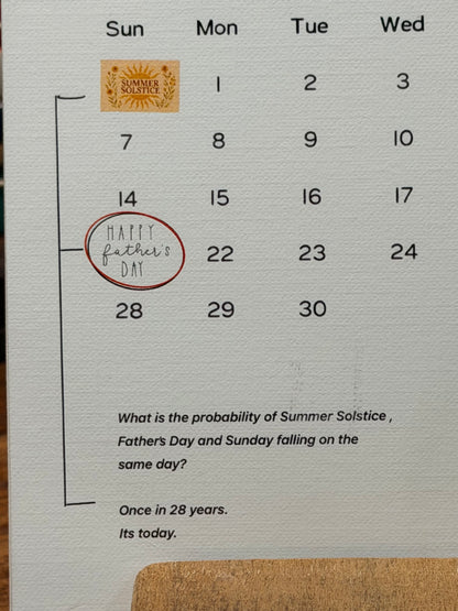 Desk Calendar 2026