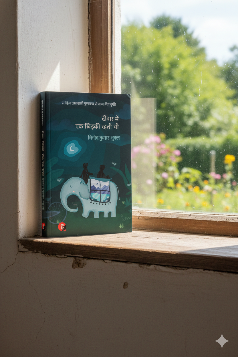 दीवार में एक खिड़की रहती थी