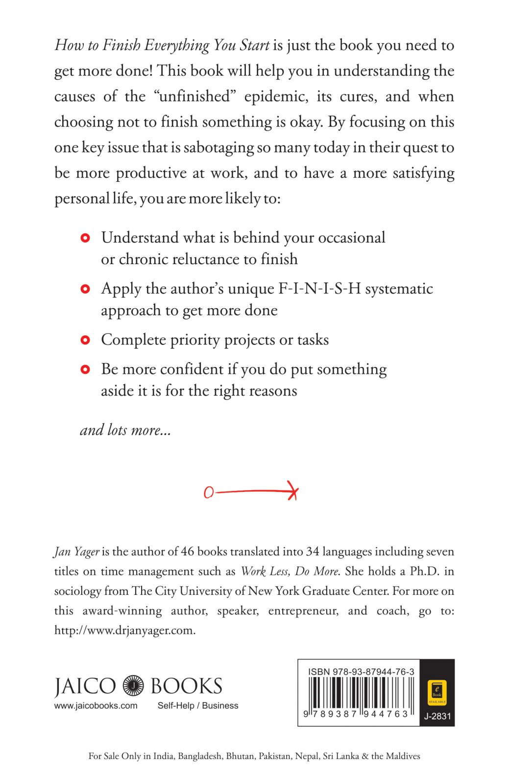 How to finish everything you start